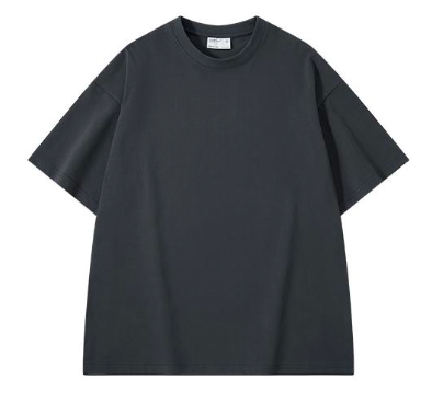 Drop Shoulder T-Shirt (Dark Gray)